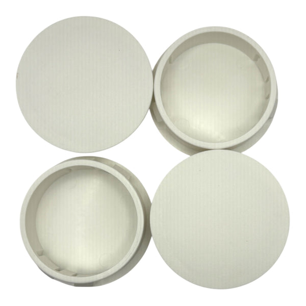 Fits 2 1/2" Hole - 2 13/16" Diameter - up to 1/4" Panel Thickness - Nylon Caps Locking Panel Plugs