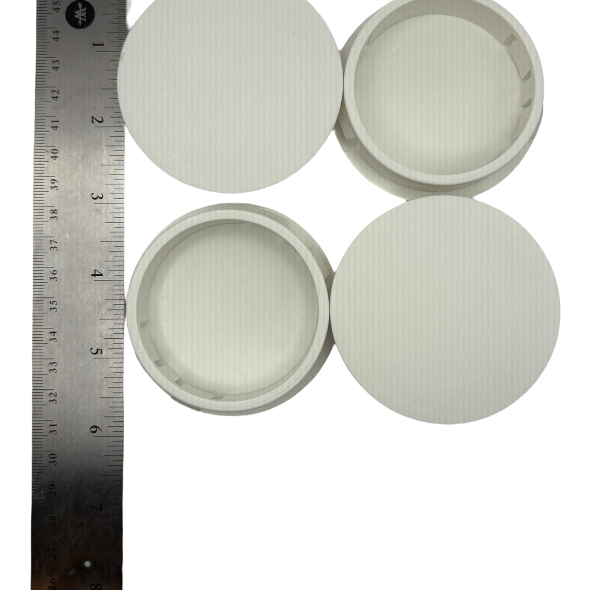 Fits 2 1/2" Hole - 2 13/16" Diameter - up to 1/4" Panel Thickness - Nylon Caps Locking Panel Plugs