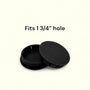 Fits 1 3/4" Hole - 1 15/16" Diameter - up to 1/8" Panel Thickness - Nylon Caps Locking Panel Plugs