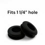 Fits 1 1/4" Hole - 1/4" Panel Thickness - 7/8" Center Hole - Rubber Grommet