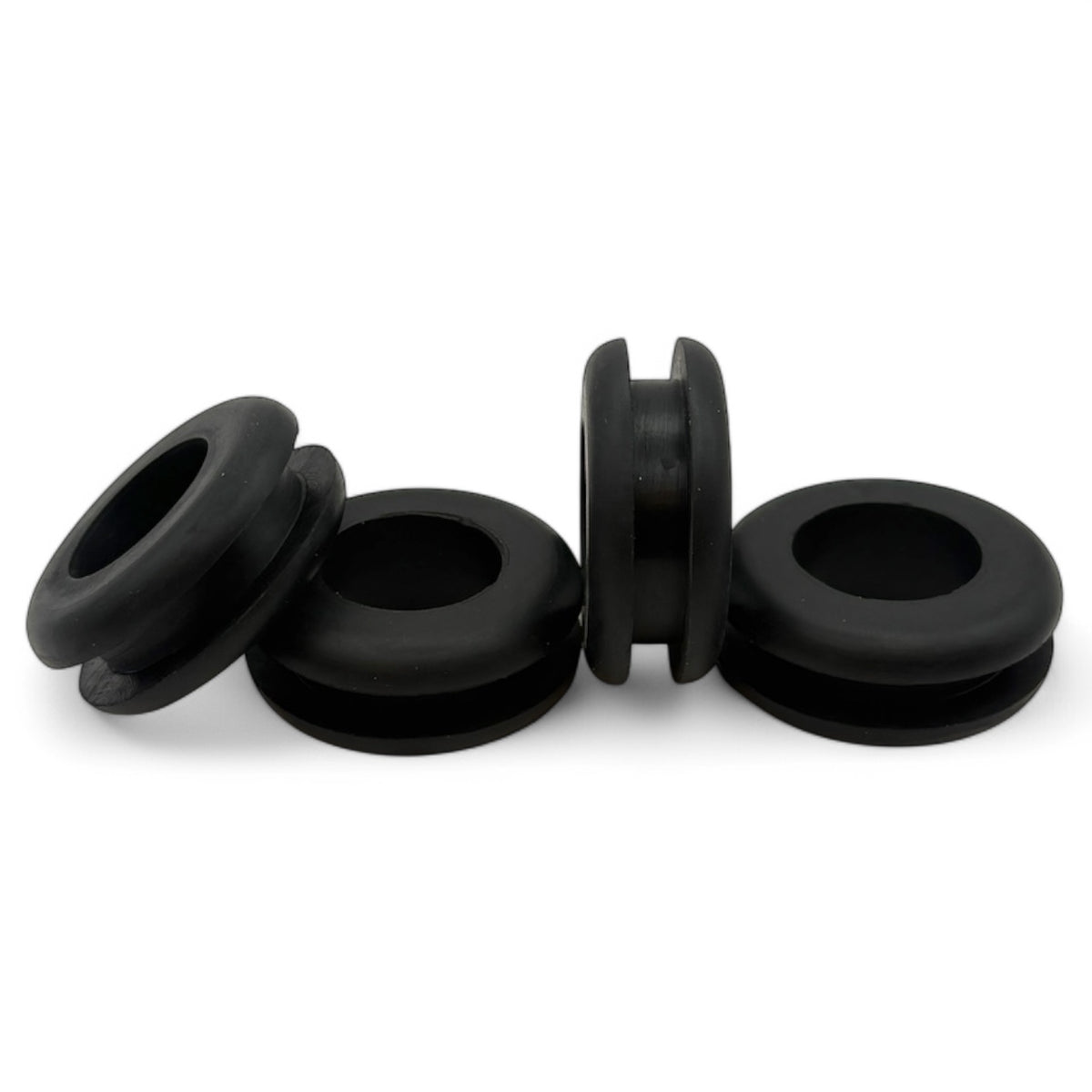 Fits 1 1/4" Hole - 1/4" Panel Thickness - 7/8" Center Hole - Rubber Grommet