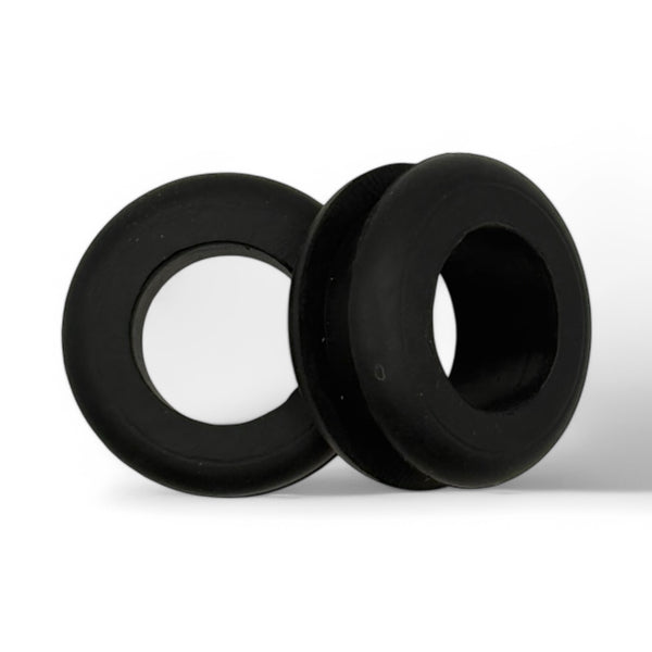 Fits 7/8" Hole - 1/4" Panel Thickness - 5/8" Center Hole - Rubber Grommet