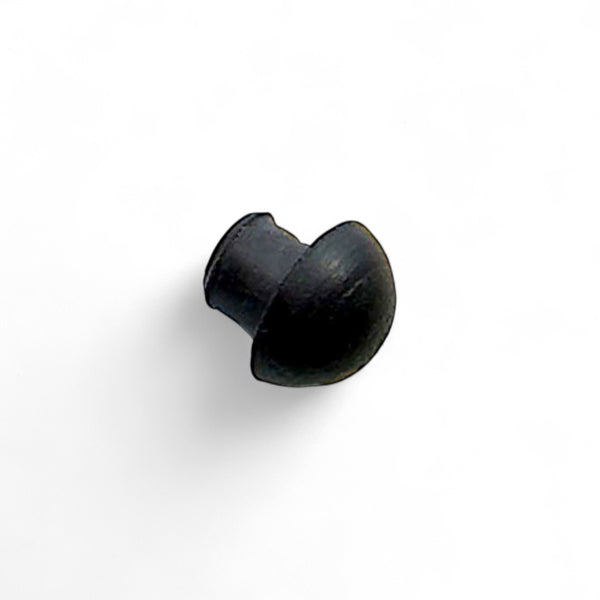 Fits 3/16" Hole - 11/32" Diameter - 5/32" Bumper Height - 3/16" Stem Height - Mushroom Push-in Rubber Grommet Bumper
