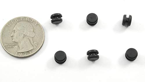 Rubber Plug Fits 1/8" hole with quarter | dangoodbuy