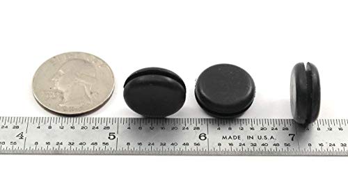 Rubber Plug Fits 1/2" hole with ruler | dangoodbuy