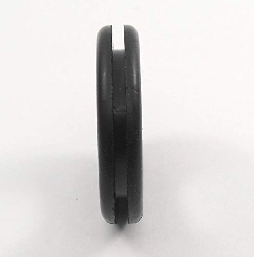 Fits 1 1/8" Hole - 3/32" Panel Thickness - 3/4" Center Hole - Rubber Grommet