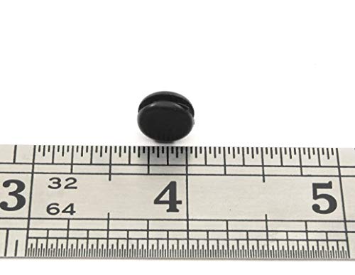 Rubber Plug Fits 1/4" hole with ruler | dangoodbuy