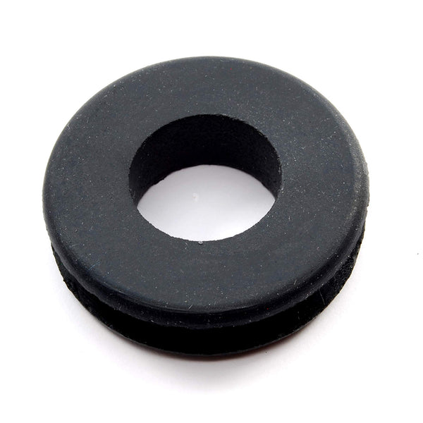 Fits 1 1/4" Hole - 1/4" Panel Thickness - 3/4" Center Hole - Rubber Grommet