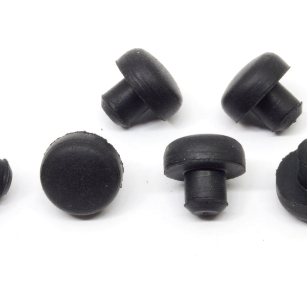Rubber Feet fits 1/4" hole group of 6 | dangoodbuy | PB12