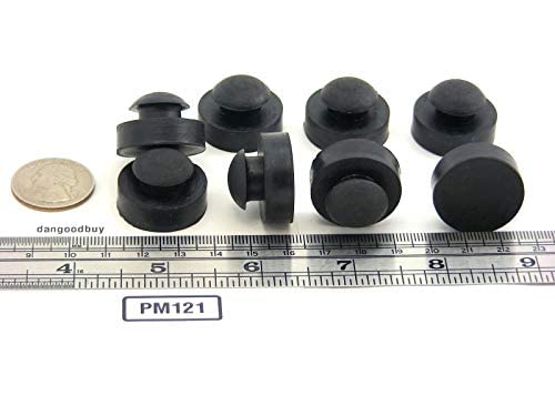 Rubber Feet fits 1/2" hole with ruler | dangoodbuy | PM121