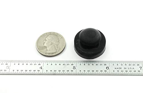 Rubber Feet fits 1/2" hole with ruler & quarter | dangoodbuy | PM121