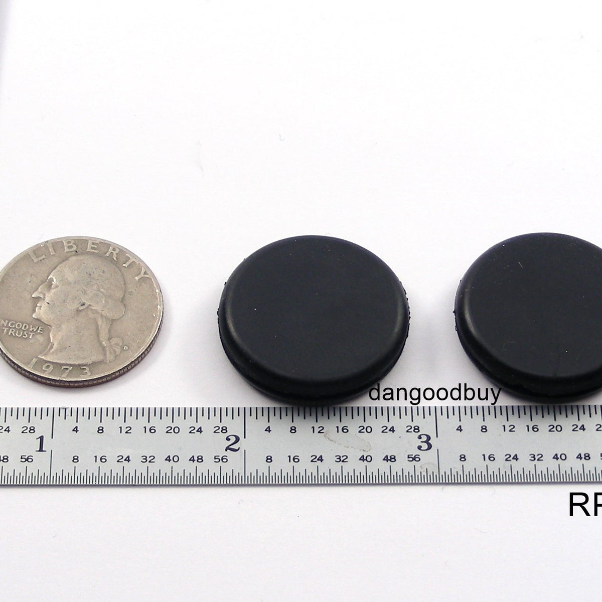 Rubber Plug Fits 3/4" hole with ruler | dangoodbuy