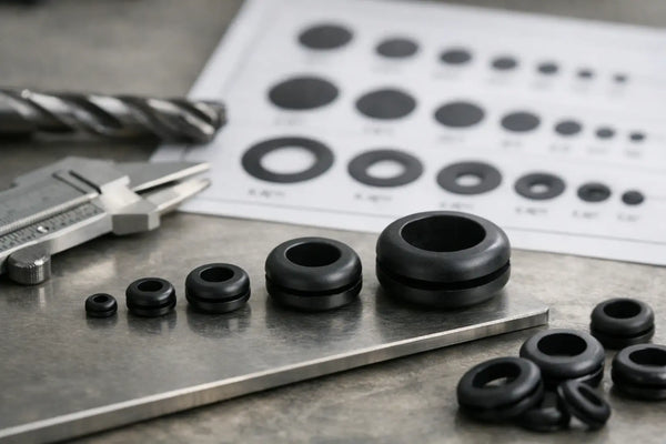 Rubber Grommet Hole Size Chart Explained