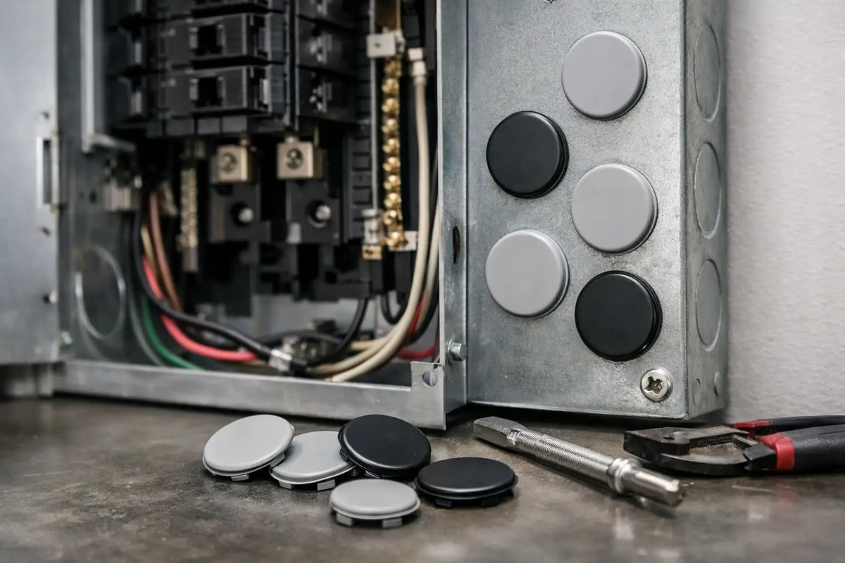 Electrical Panel Hole Covers That Actually Fit