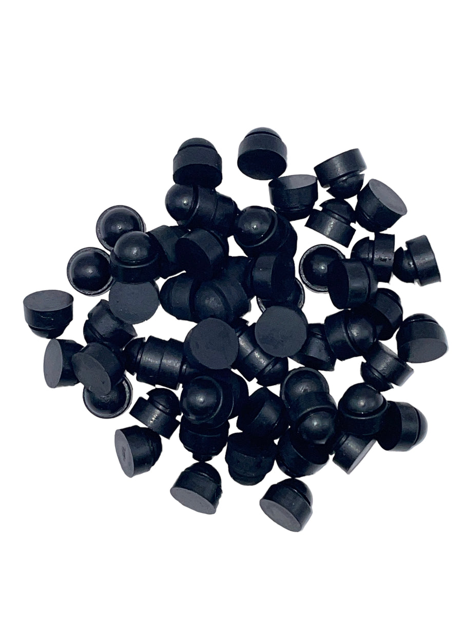Rubber Feet fits 1/4" hole 1/32" panel thickness bunch | dangoodbuy | PBR3814