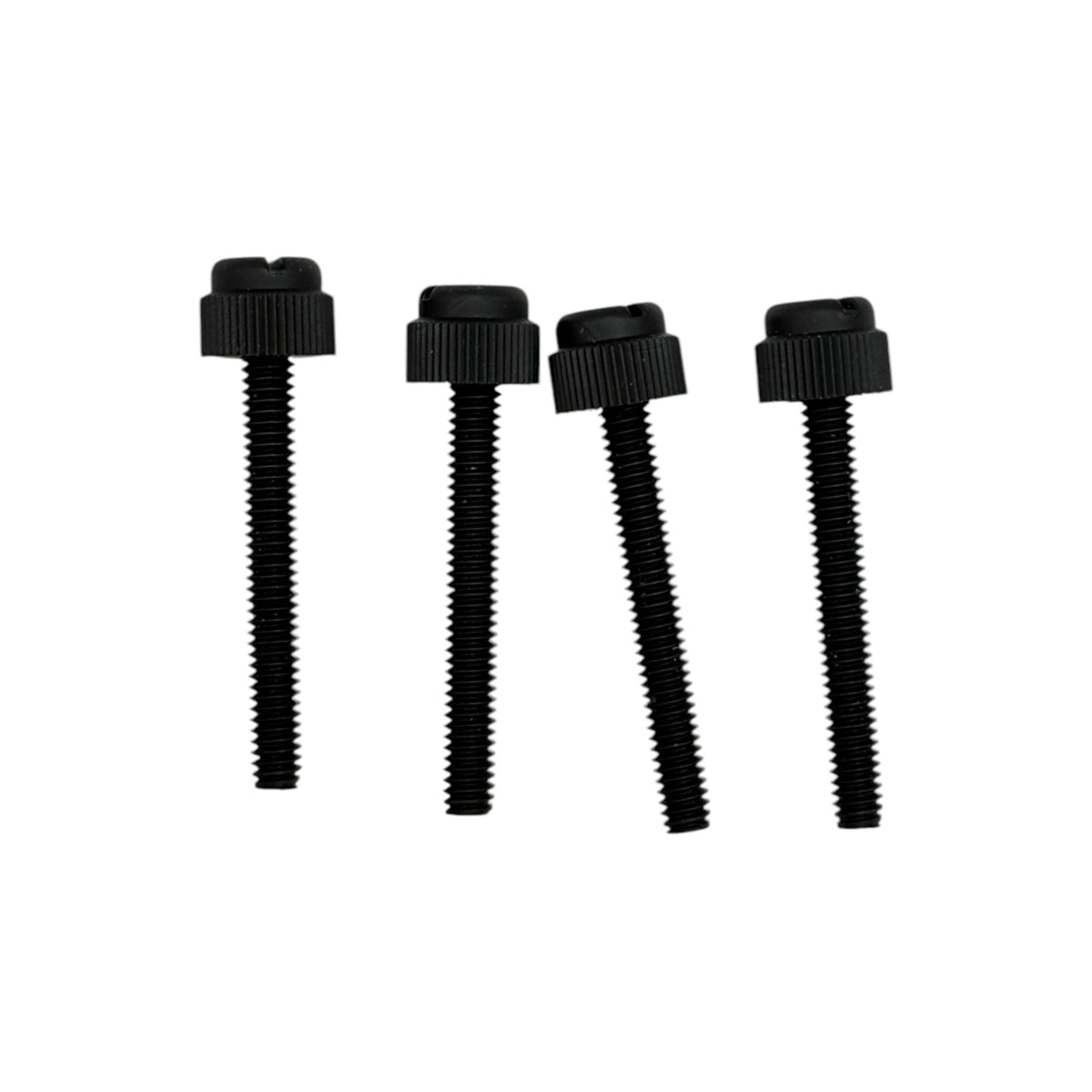 8-32 Thread Size - 1 1/4" Length - Nylon Thumb Screw With Slotted Drive