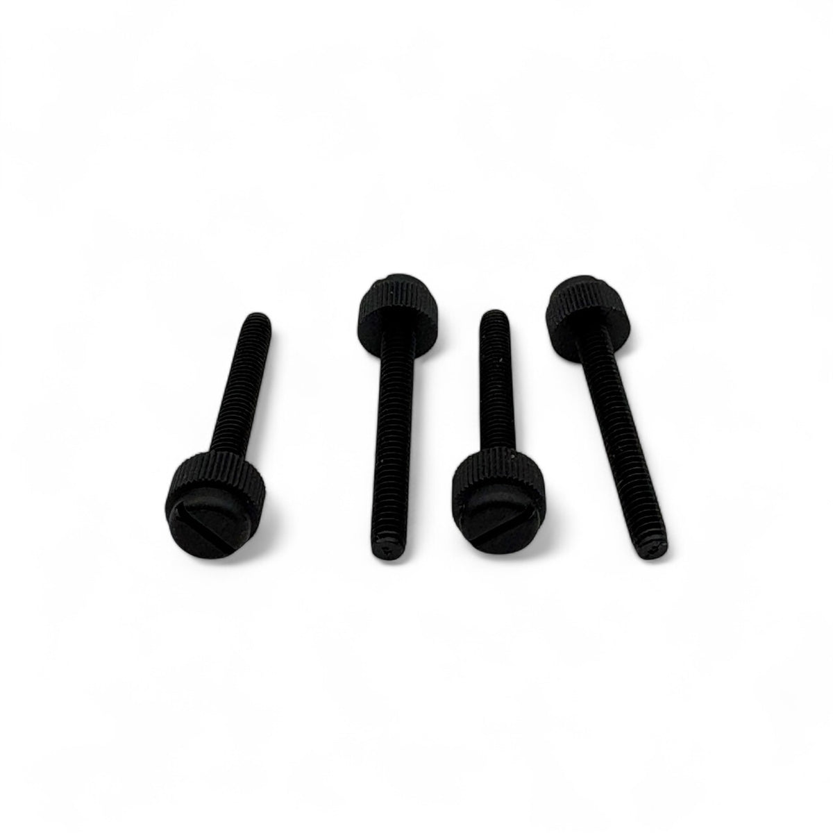 8-32 Thread Size - 1 1/4" Length - Nylon Thumb Screw With Slotted Drive