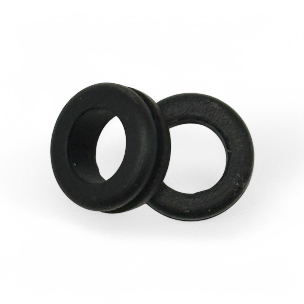 Fits 1/2" Hole - 1/16" Panel Thickness - 3/8" Center Hole - Rubber Grommet