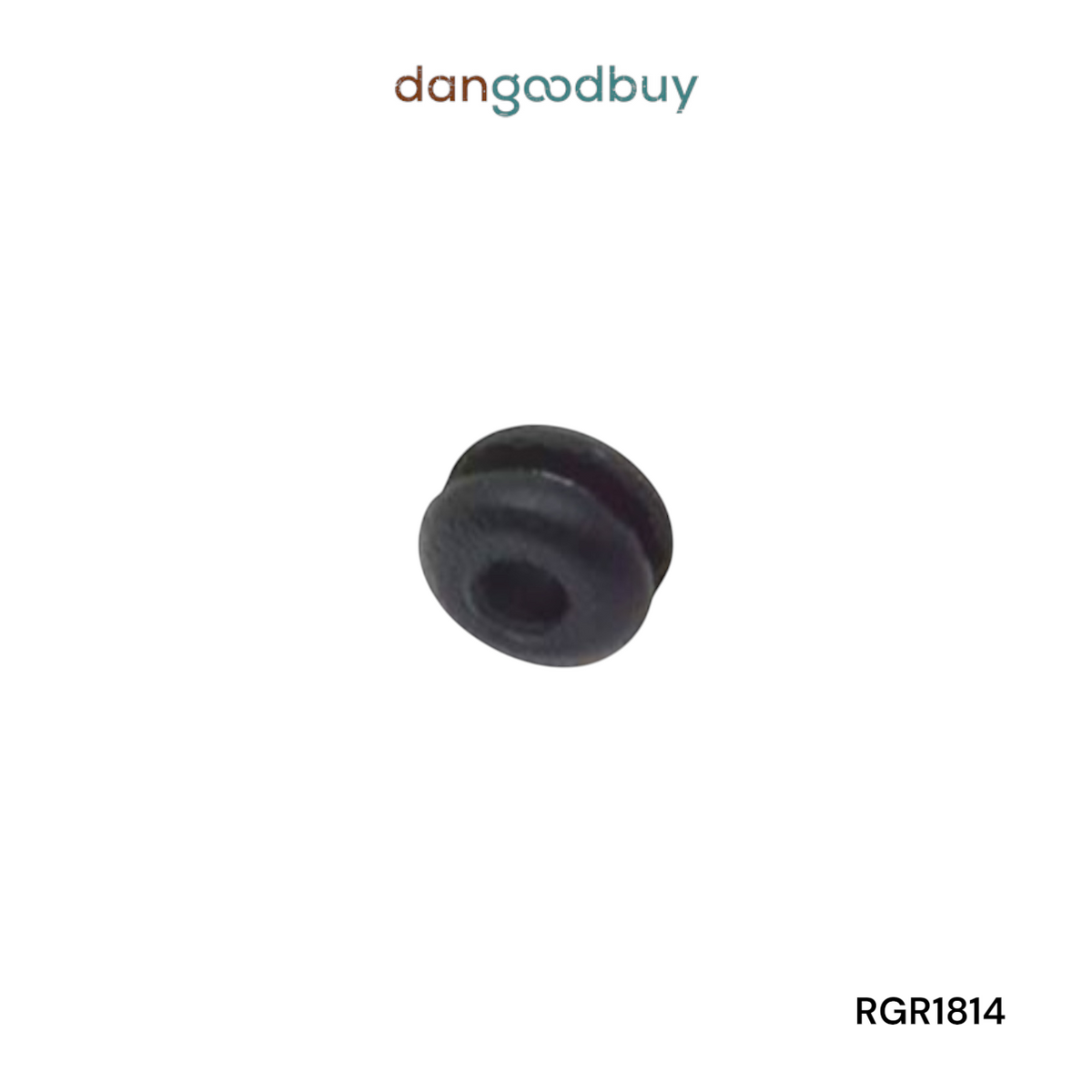 Fits 1/4" Hole - 1/16" Panel Thickness - 1/8" Center Hole - Rubber Grommet