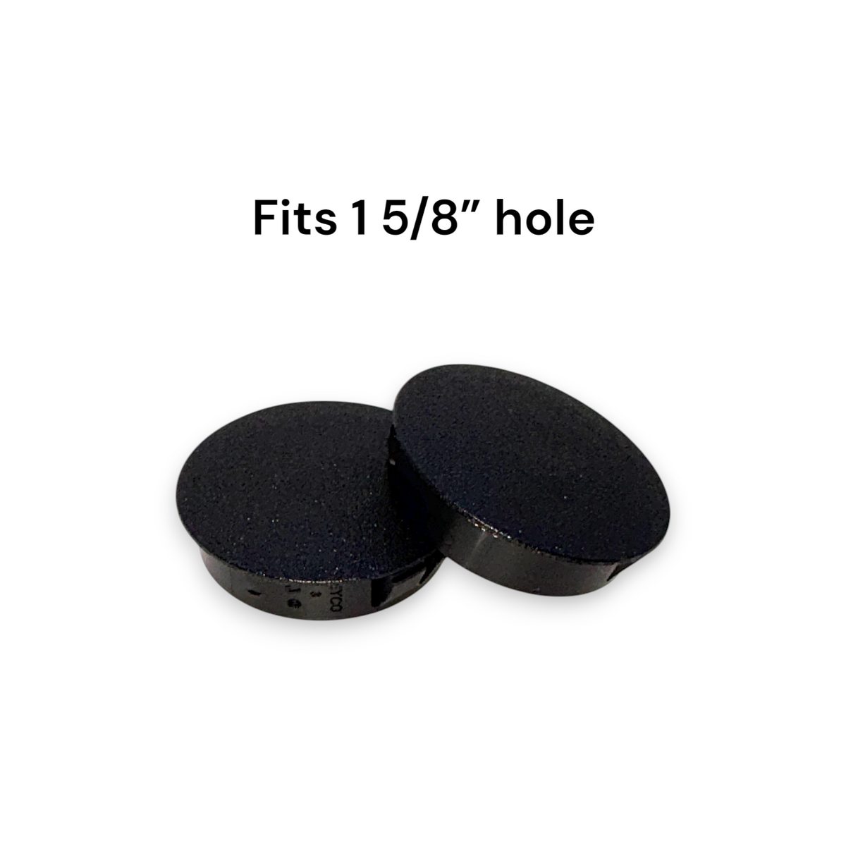 Fits 1 5/8" Hole - 1 13/16" Diameter - up to 1/8" Panel Thickness - Nylon Caps Locking Panel Plugs