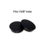 Fits 1 5/8" Hole - 1 13/16" Diameter - up to 1/8" Panel Thickness - Nylon Caps Locking Panel Plugs