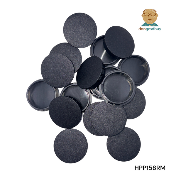 Fits 1 5/8" Hole - 1 13/16" Diameter - up to 1/8" Panel Thickness - Nylon Caps Locking Panel Plugs