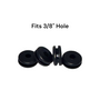 Fits 3/8" Hole - 1/16" Panel Thickness - 5/32" Center Hole - Rubber Grommet