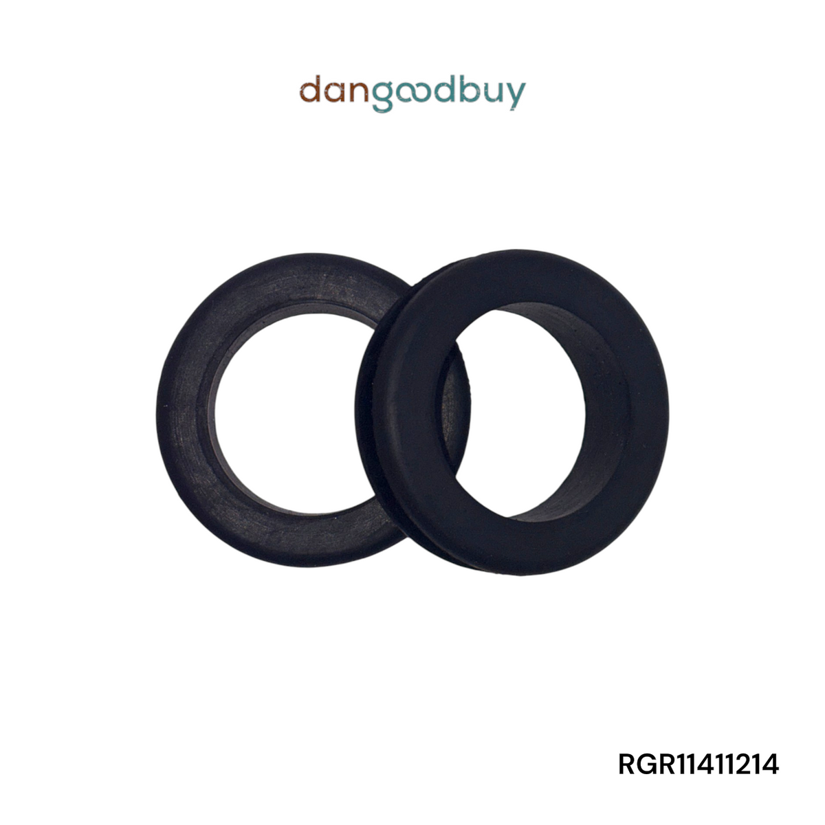 Fits 1 1/2" Hole - 1/4" Panel Thickness - 1 1/4" Center Hole - Rubber Grommet
