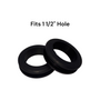 Fits 1 1/2" Hole - 1/4" Panel Thickness - 1 1/4" Center Hole - Rubber Grommet