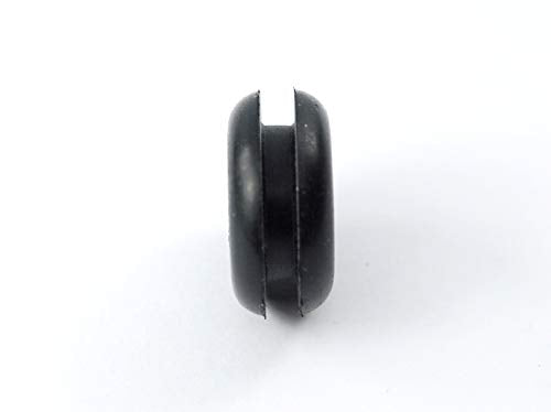Fits 9/16" Hole - 1/8" Panel Thickness - 5/16" Center Hole - Rubber Grommet