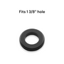 Fits 1 3/8" Hole - 3/32" Panel Thickness - 1" Center Hole - Rubber Grommet