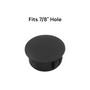 Fits 7/8" Hole - 1 1/8" Diameter - up to 1/8" Panel Thickness - Nylon Caps Locking Panel Plugs