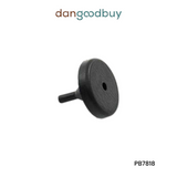 Black grommet bumper with a threaded end on a white background, branded 'dangoodbuy'. PB7818