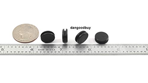 Rubber Plug Fits 3/8" hole with ruler | dangoodbuy