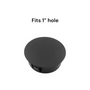 Fits 1" Hole - 1 1/8" Diameter - up to 1/8" Panel Thickness - Nylon Caps Locking Panel Plugs