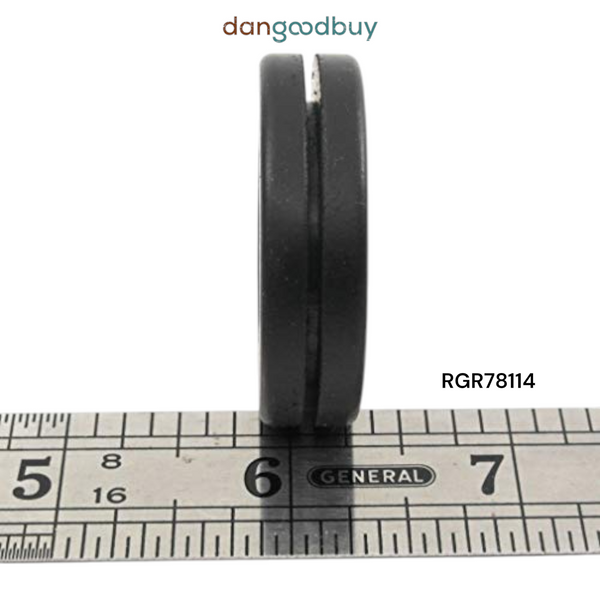 Fits 1 1/4" Hole - 1/16" Panel Thickness - 7/8" Center Hole - Rubber Grommet
