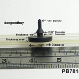 Pull through rubber mount fits 7/32