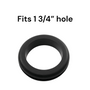 Fits 1 3/4" Hole - 1/8" Panel Thickness - 1 1/2" Center Hole - Rubber Grommet