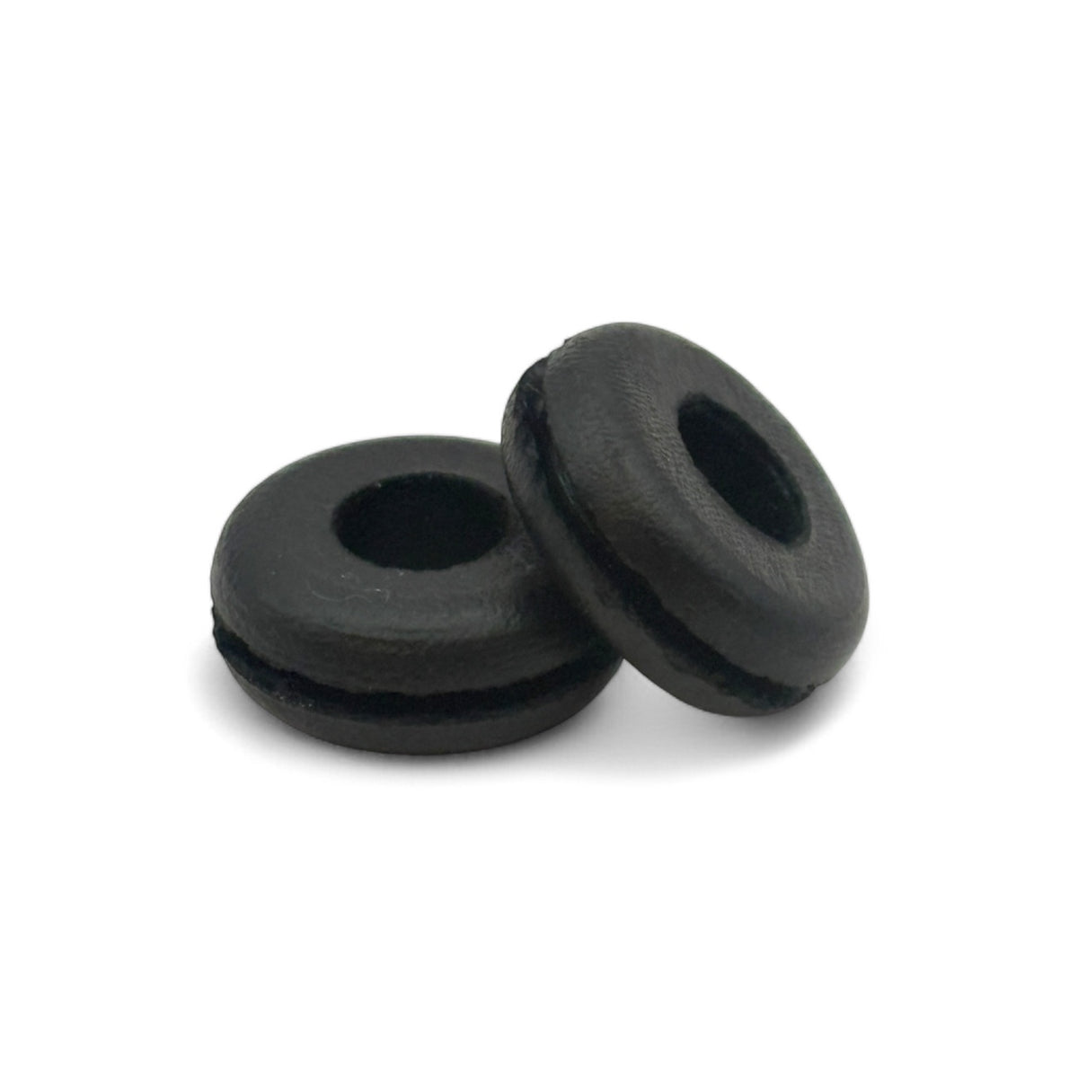 Fits 5/8" Hole - 1/16" Panel Thickness - 3/8" Center Hole - Rubber Grommet