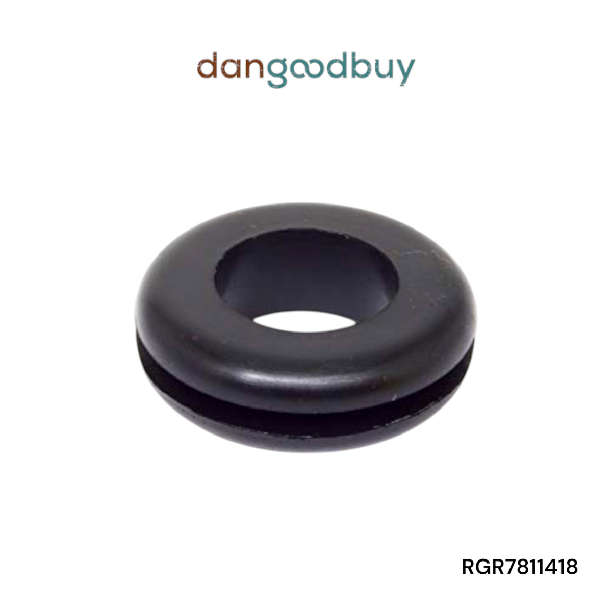 Fits 1 1/4" Hole - 1/8" Panel Thickness - 7/8" Center Hole - Rubber Grommet