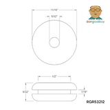 drawing for rubber grommet dangoodbuy RGR53212